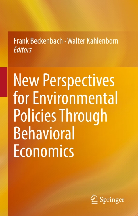 Cover image for book New Perspectives for Environmental Policies Through Behavioral Economics