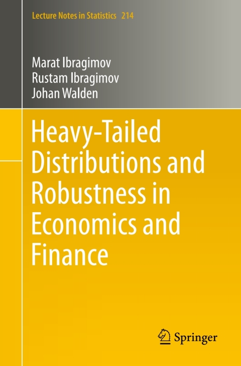 Cover image for book Heavy-Tailed Distributions and Robustness in Economics and Finance