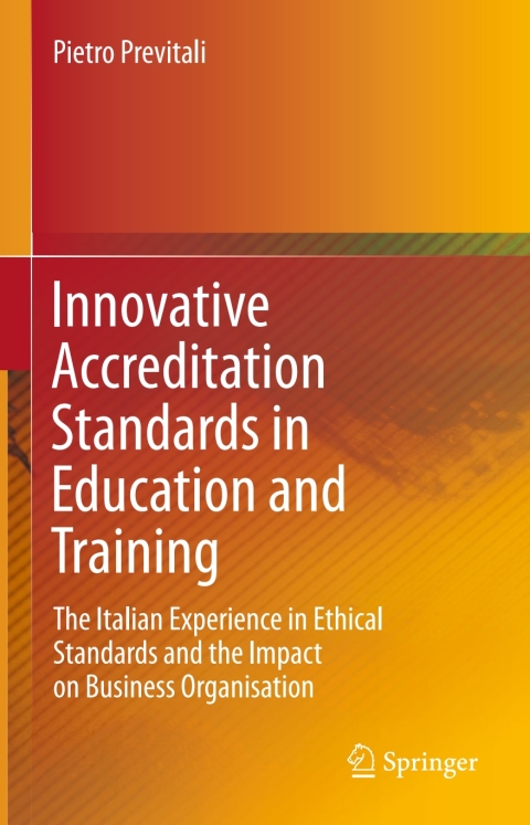 Cover image for book Innovative Accreditation Standards in Education and Training