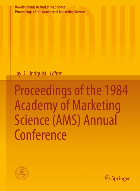 Cover image for book Proceedings of the 1984 Academy of Marketing Science (AMS) Annual Conference