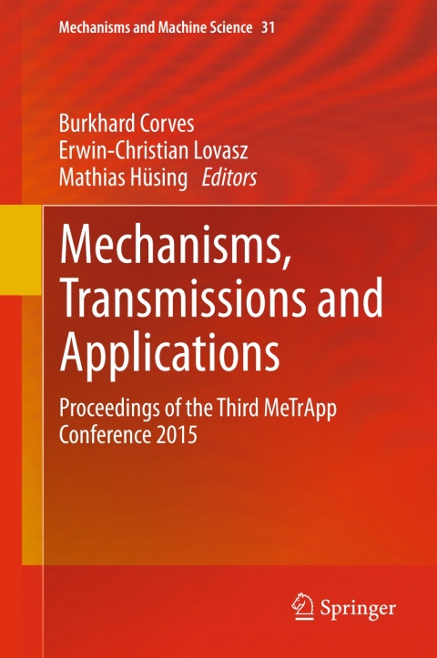 Cover image for book Mechanisms, Transmissions and Applications