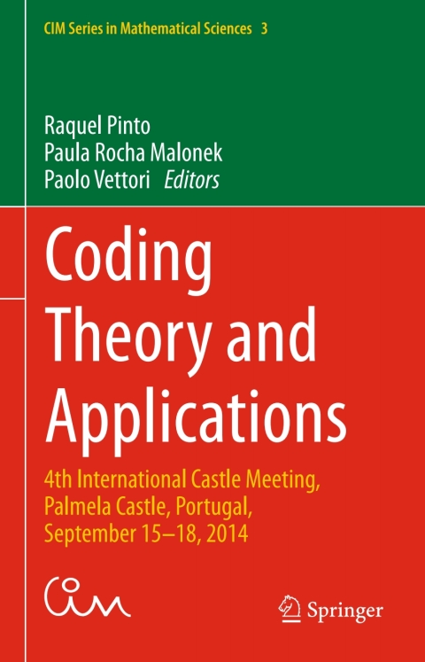 Cover image for book Coding Theory and Applications