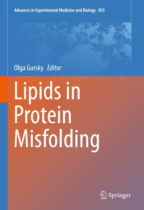 Cover image for book Lipids in Protein Misfolding