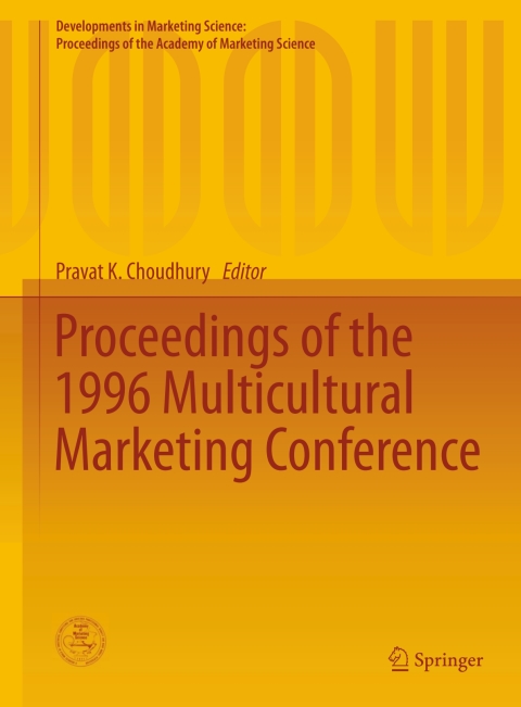 Cover image for book Proceedings of the 1996 Multicultural Marketing Conference
