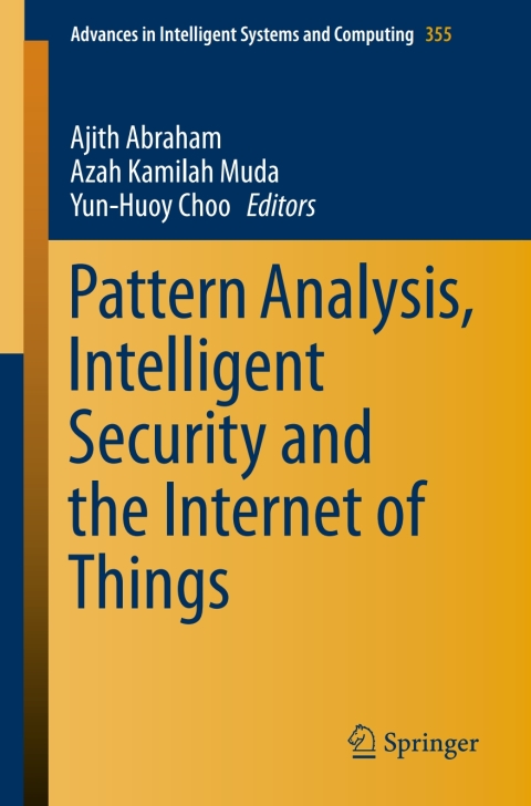 Cover image for book Pattern Analysis, Intelligent Security and the Internet of Things