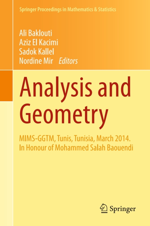 Cover image for book Analysis and Geometry