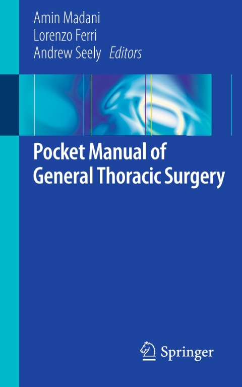 Cover image for book Pocket Manual of General Thoracic Surgery