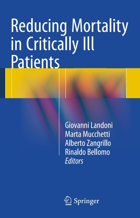 Cover image for book Reducing Mortality in Critically Ill Patients
