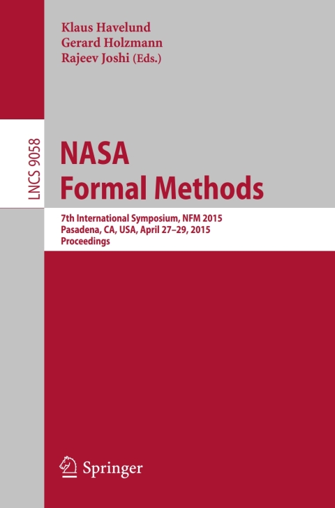Cover image for book NASA Formal Methods