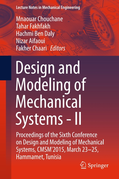 Cover image for book Design and Modeling of Mechanical Systems - II