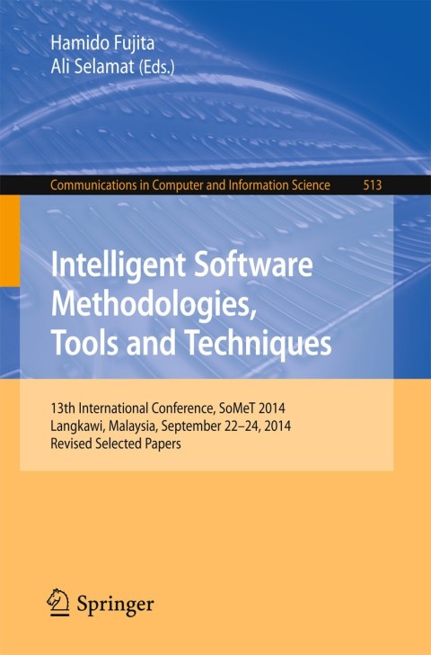 Cover image for book Intelligent Software Methodologies, Tools and Techniques