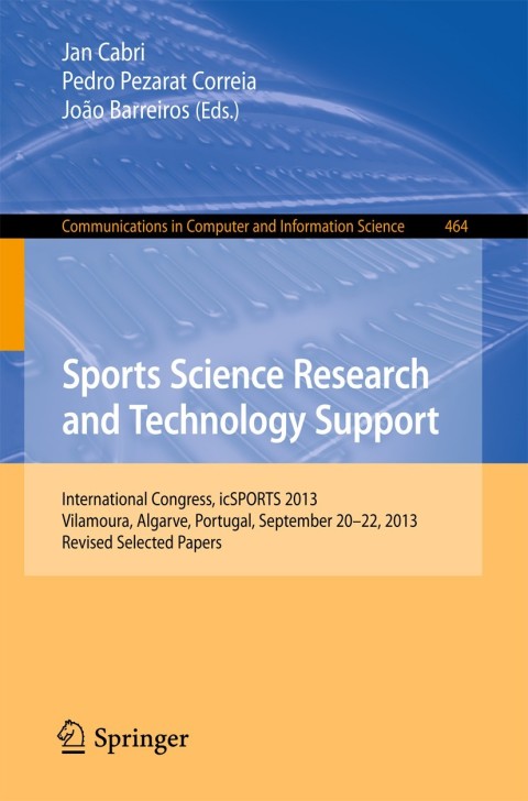 Cover image for book Sports Science Research and Technology Support