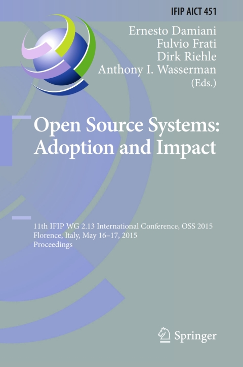 Cover image for book Open Source Systems: Adoption and Impact