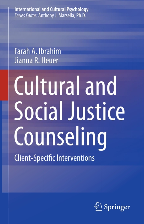 Cover image for book Cultural and Social Justice Counseling
