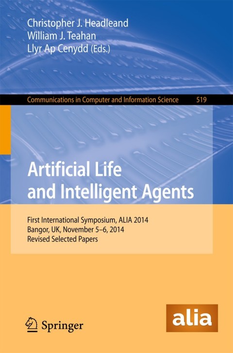 Cover image for book Artificial Life and Intelligent Agents