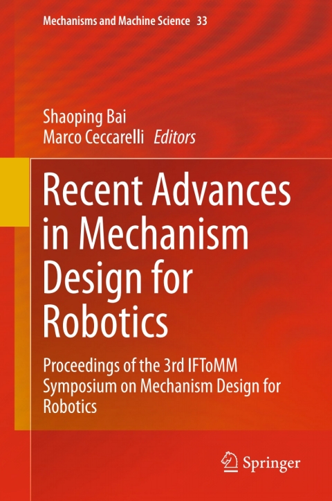 Cover image for book Recent Advances in Mechanism Design for Robotics