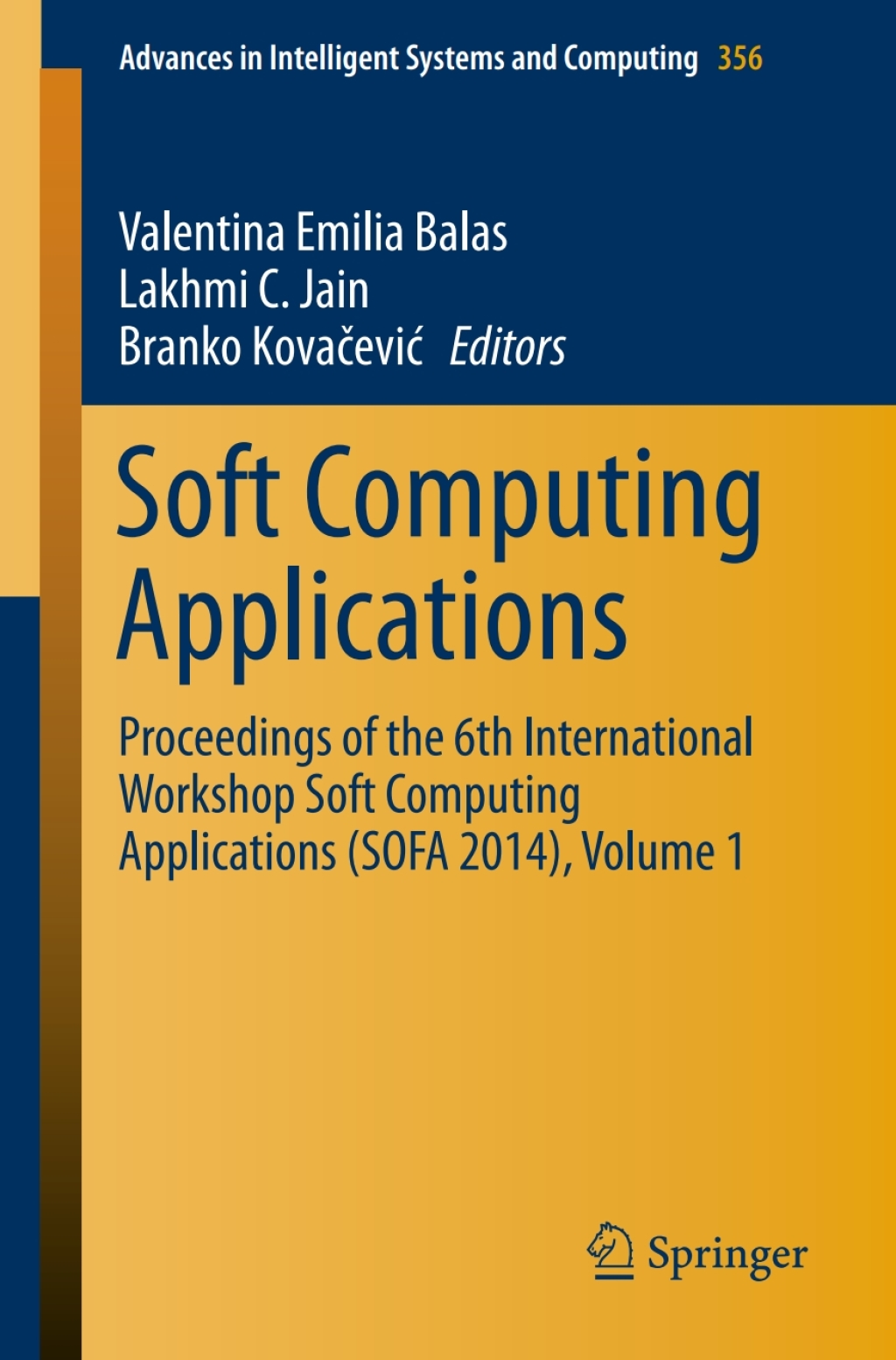Soft Computing Applications (eBook)