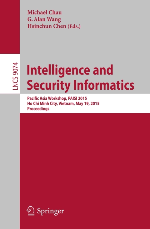 Cover image for book Intelligence and Security Informatics