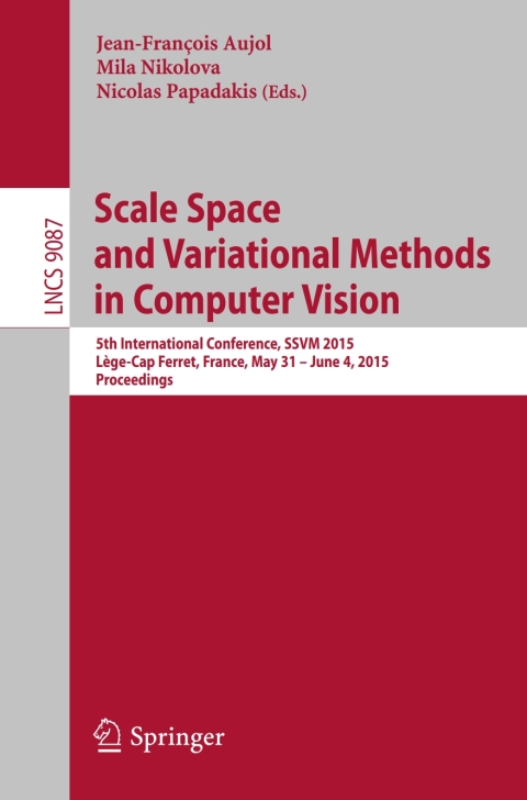 Cover image for book Scale Space and Variational Methods in Computer Vision