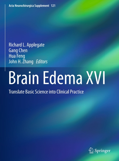 Cover image for book Brain Edema XVI