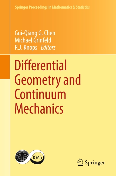 Cover image for book Differential Geometry and Continuum Mechanics