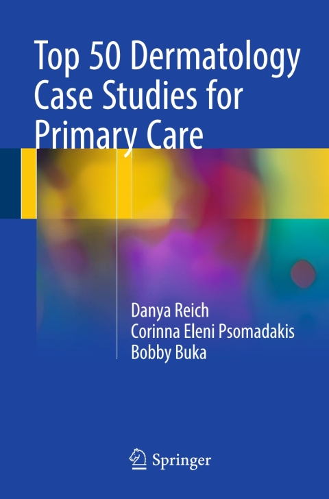 Cover image for book Top 50 Dermatology Case Studies for Primary Care