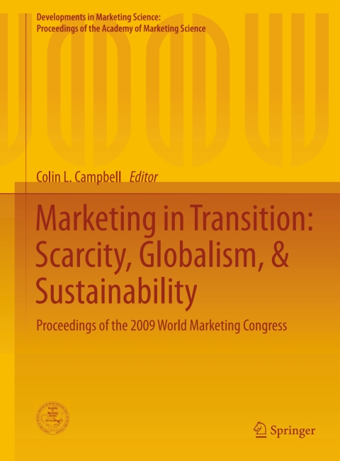Cover image for book Marketing in Transition: Scarcity, Globalism, & Sustainability