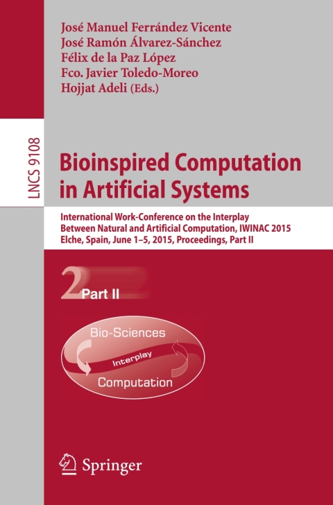 Cover image for book Bioinspired Computation in Artificial Systems