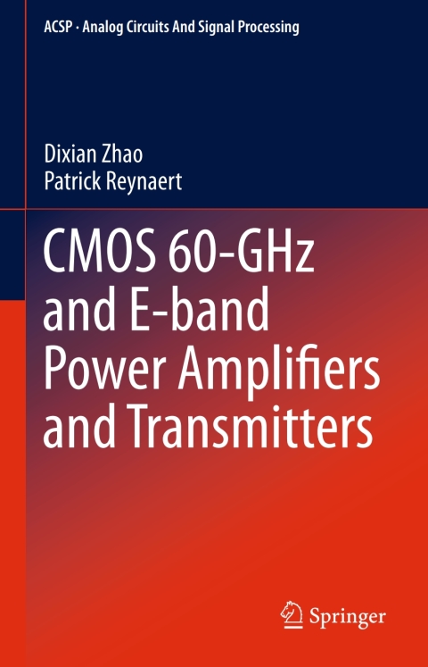Cover image for book CMOS 60-GHz and E-band Power Amplifiers and Transmitters