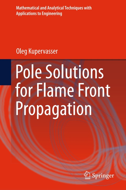 Cover image for book Pole Solutions for Flame Front Propagation