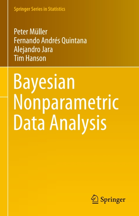 Cover image for book Bayesian Nonparametric Data Analysis