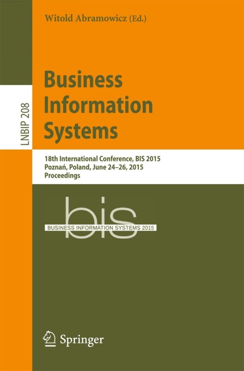 Cover image for book Business Information Systems