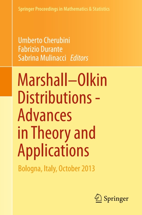 Cover image for book Marshall Olkin Distributions - Advances in Theory and Applications