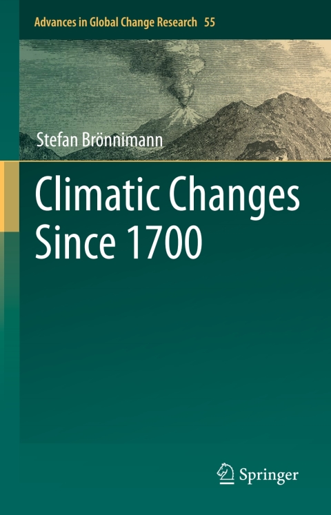 Cover image for book Climatic Changes Since 1700