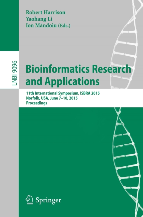 Cover image for book Bioinformatics Research and Applications