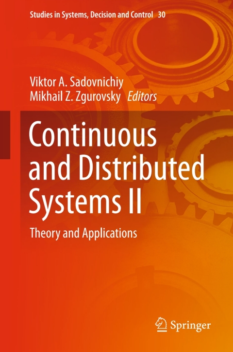 Cover image for book Continuous and Distributed Systems II