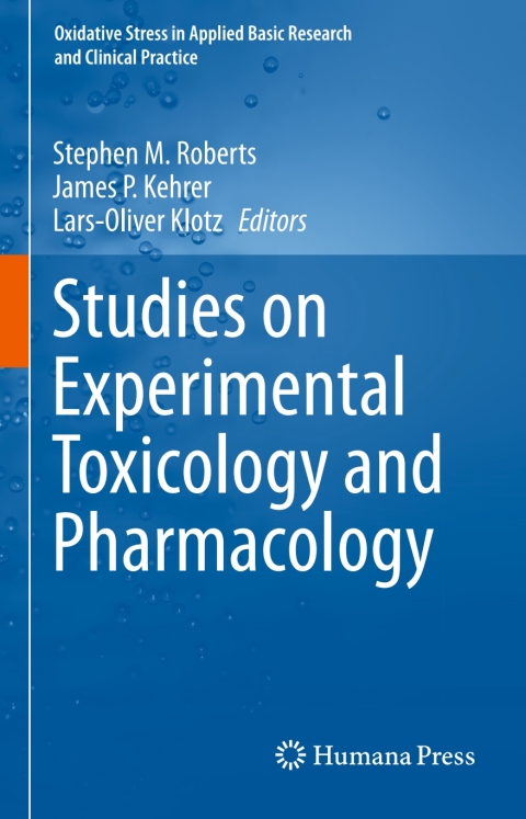 Cover image for book Studies on Experimental Toxicology and Pharmacology