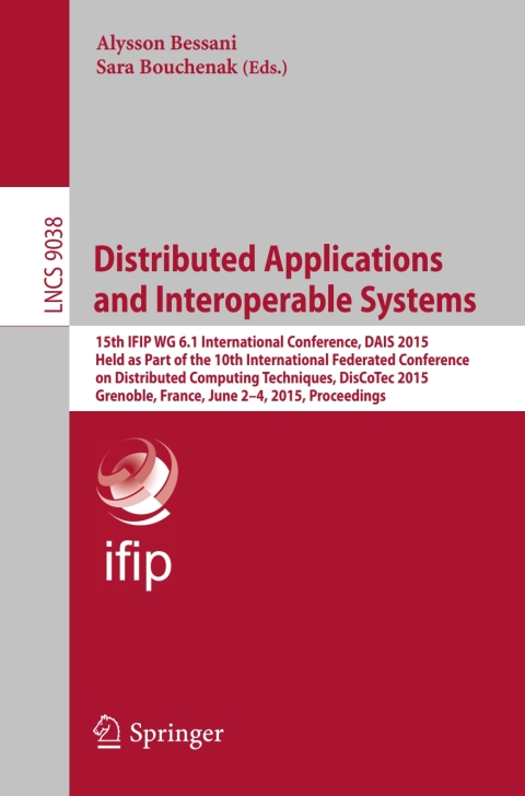 Cover image for book Distributed Applications and Interoperable Systems