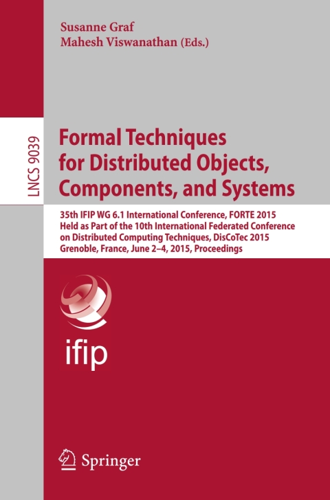 Cover image for book Formal Techniques for Distributed Objects, Components, and Systems