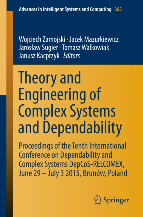 Cover image for book Theory and Engineering of Complex Systems and Dependability