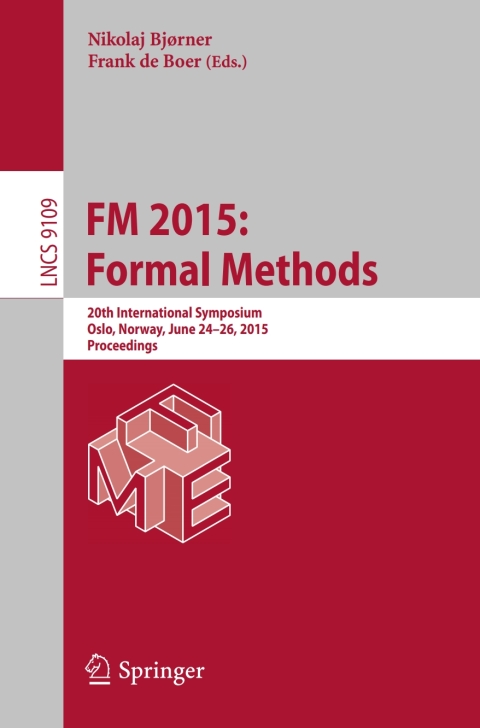 Cover image for book FM 2015: Formal Methods