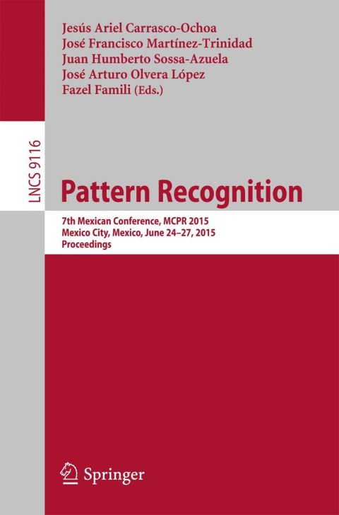 Cover image for book Pattern Recognition