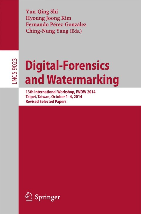 Cover image for book Digital-Forensics and Watermarking