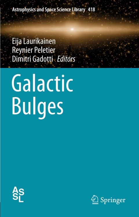 Cover image for book Galactic Bulges