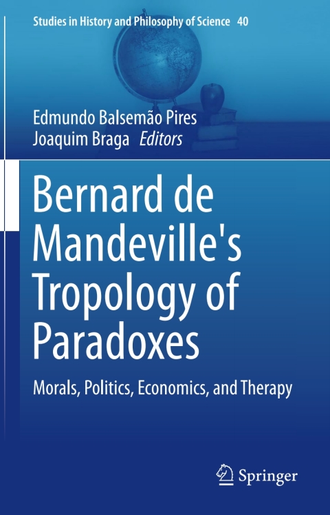 Cover image for book Bernard de Mandeville's Tropology of Paradoxes