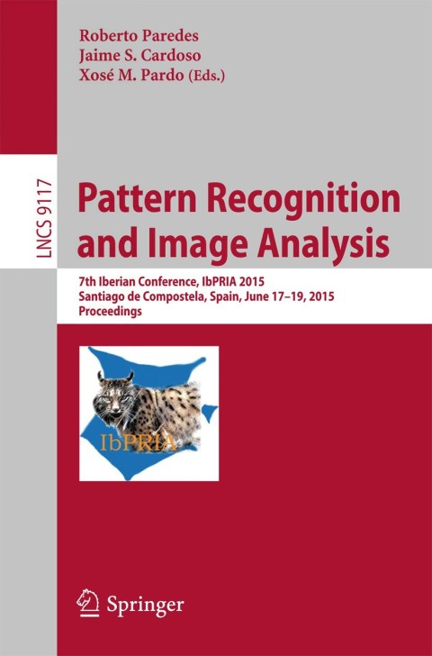 Cover image for book Pattern Recognition and Image Analysis