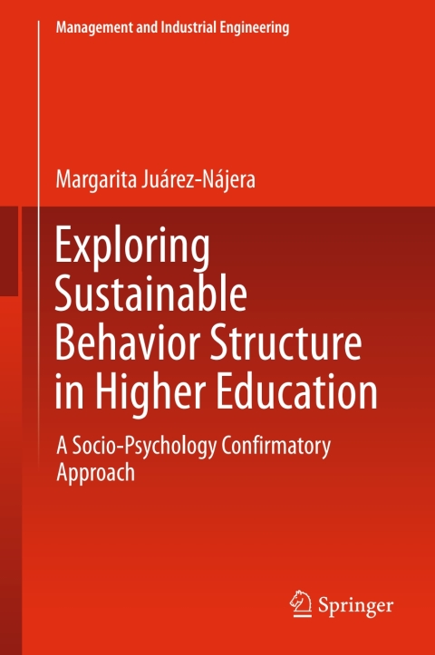 Cover image for book Exploring Sustainable Behavior Structure in Higher Education