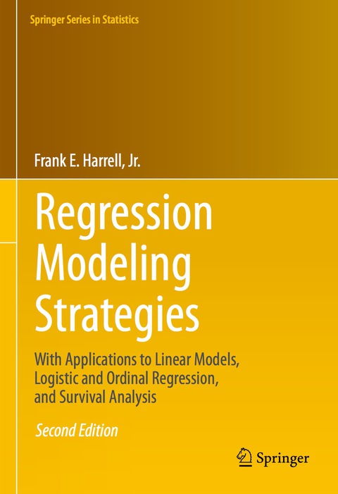 Cover image for book Regression Modeling Strategies