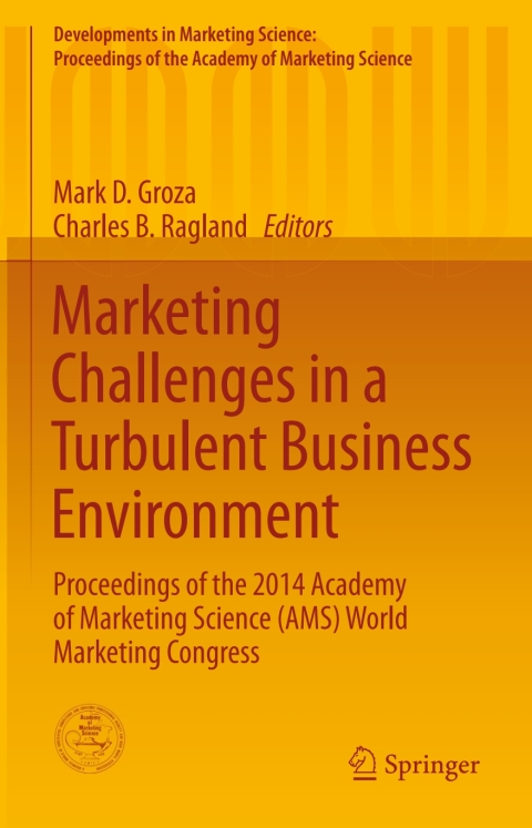 Cover image for book Marketing Challenges in a Turbulent Business Environment