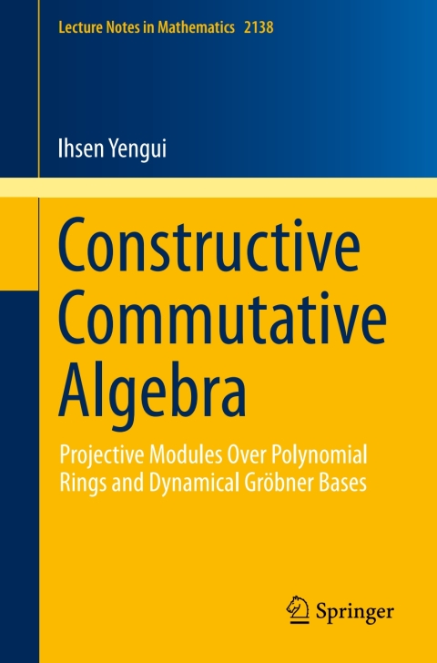 Cover image for book Constructive Commutative Algebra